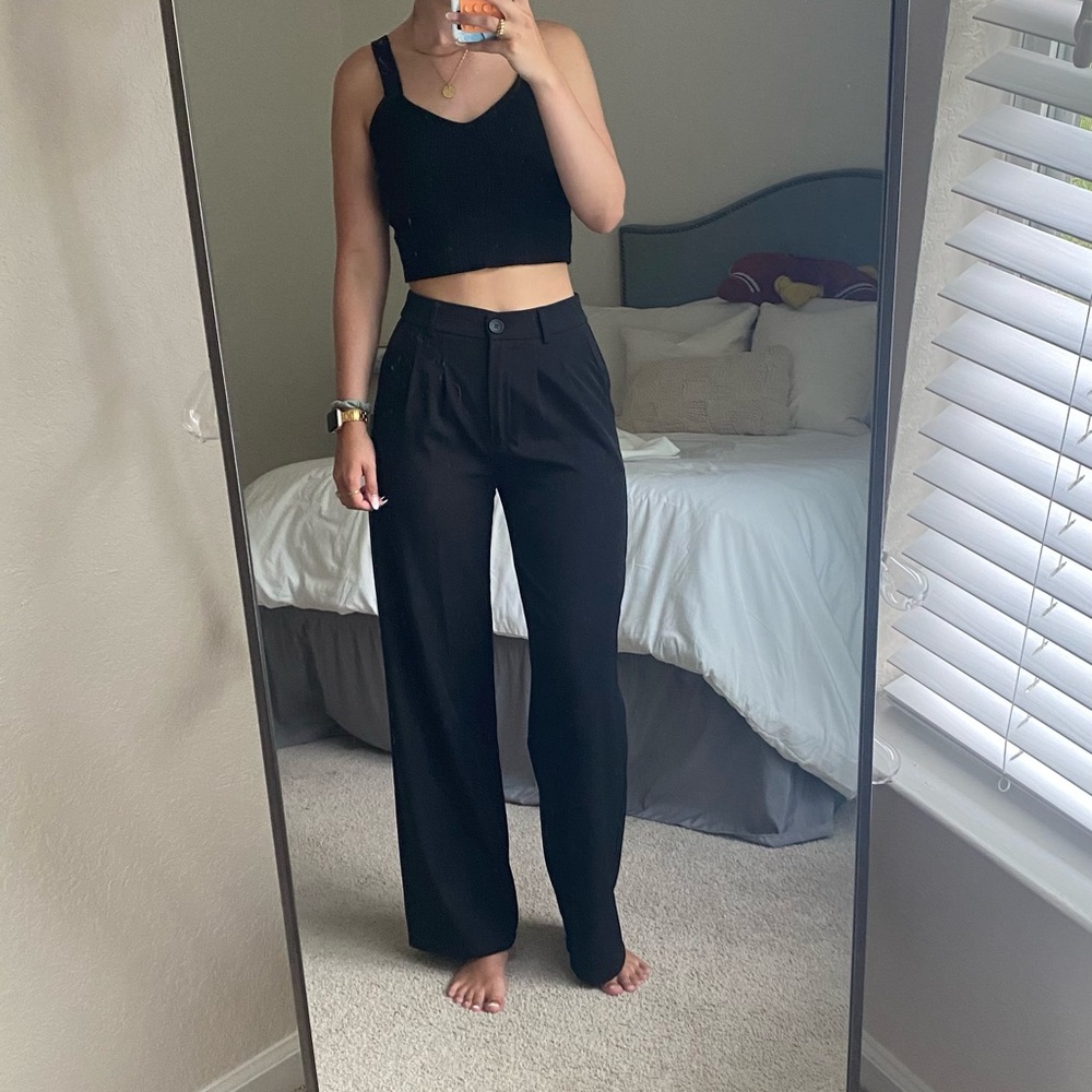 Black Princess Polly Archer Pants